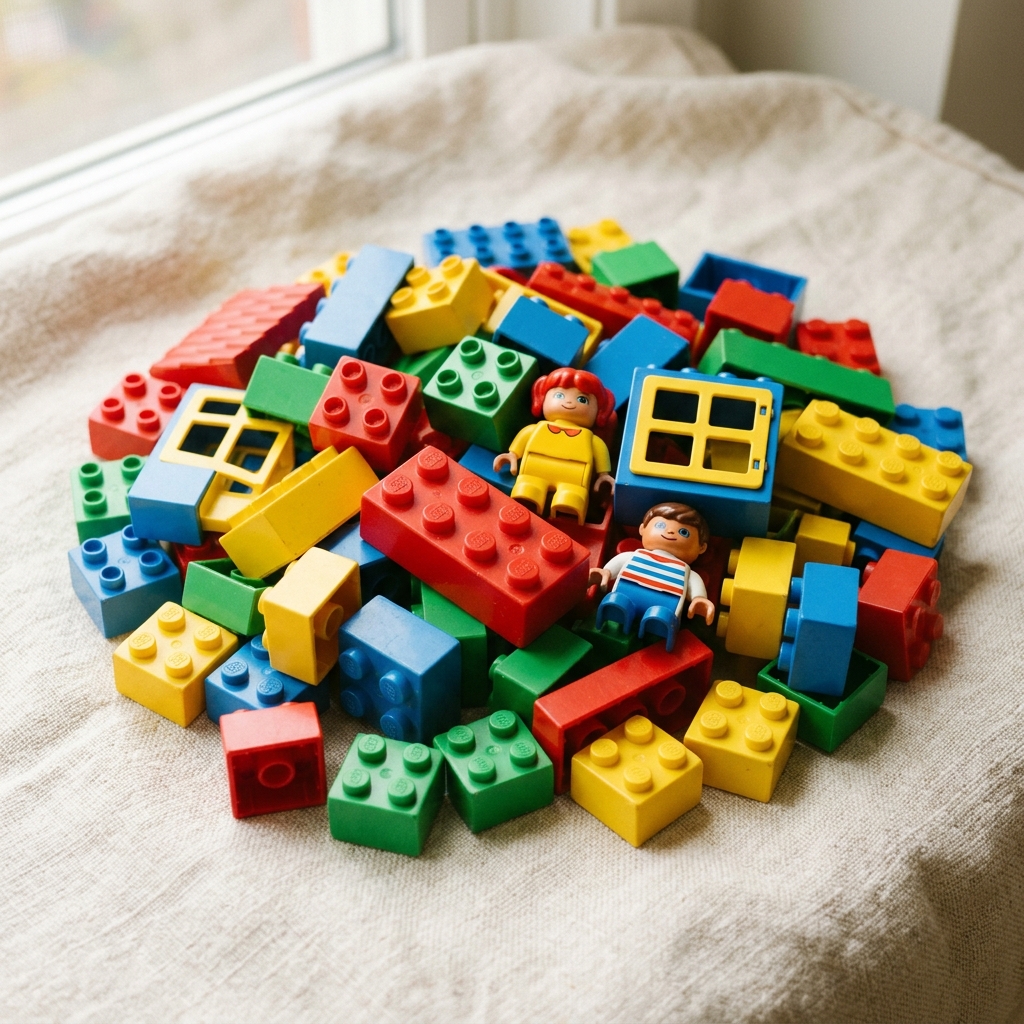 Lego Duplo lot années 90 (50 pièces)
