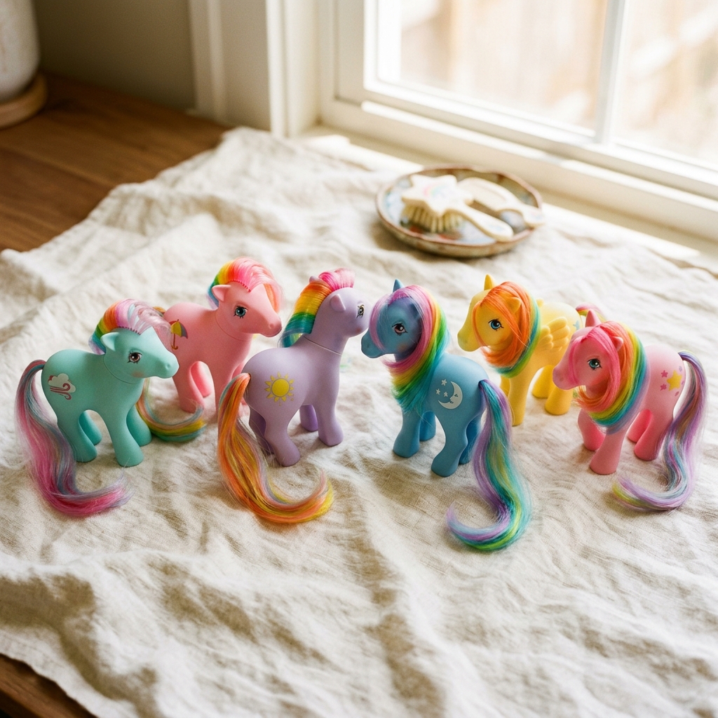 Petit Cheval Hasbro G1 Rainbow Ponies